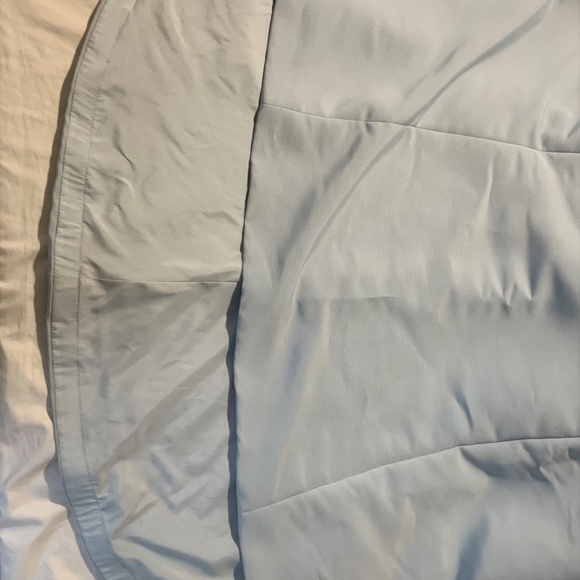 Amsale Ice Blue Jaylin Bridesmaid Dress - Picture 6 of 10